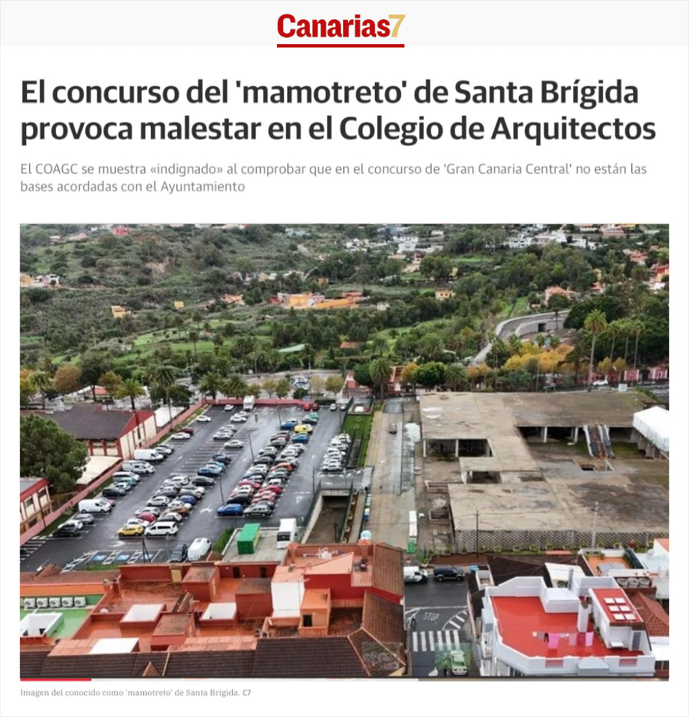 Concurso Mamotreto en Santa Brígida